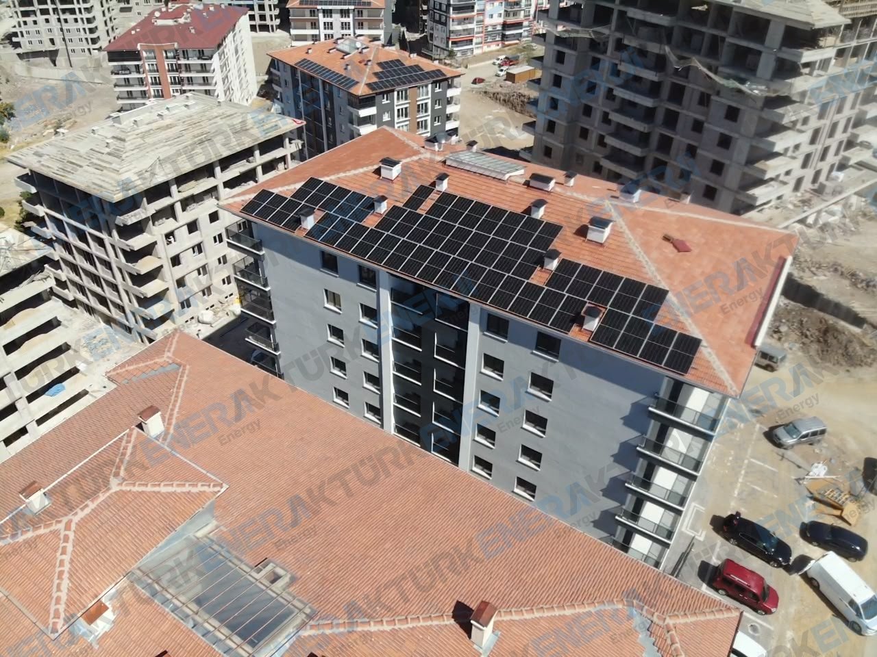 Ankara Altındağ Gümüş İnşaat Çatı GES 30 kWp - 4. fotoğraf küçük resmi