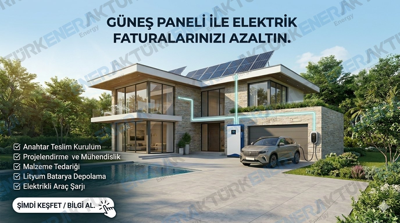 Müstakil Ev İçin Güneş Paneli Sistemleri, Çeşitleri ve Fiyatları