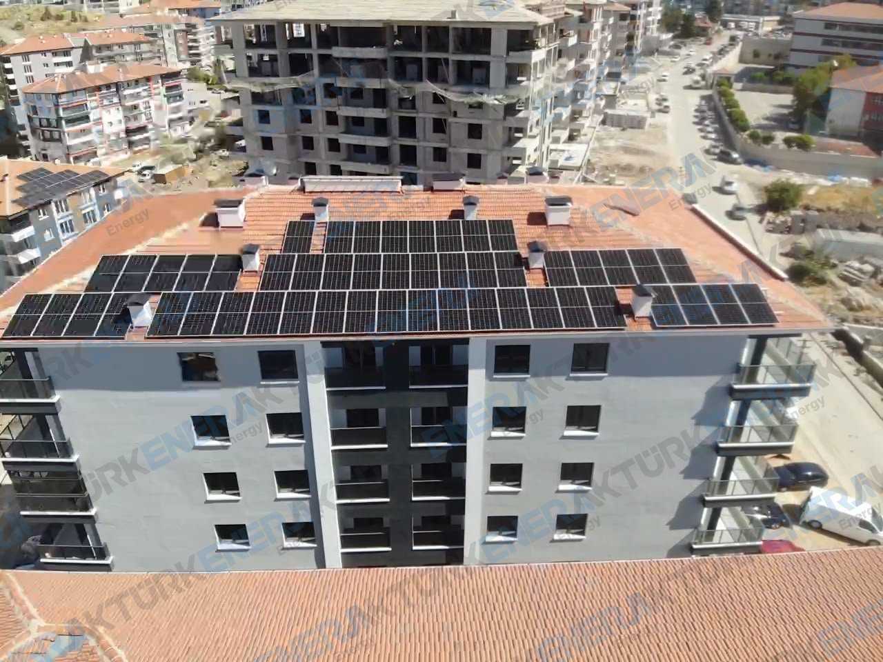 Ankara Altındağ Gümüş İnşaat Çatı GES 30 kWp - 5. fotoğraf küçük resmi