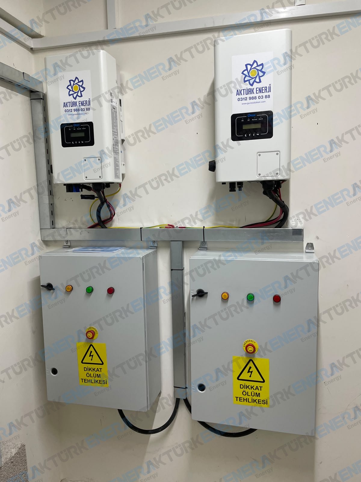 Ankara Altındağ Gümüş İnşaat Çatı GES 30 kWp - 3. fotoğraf küçük resmi