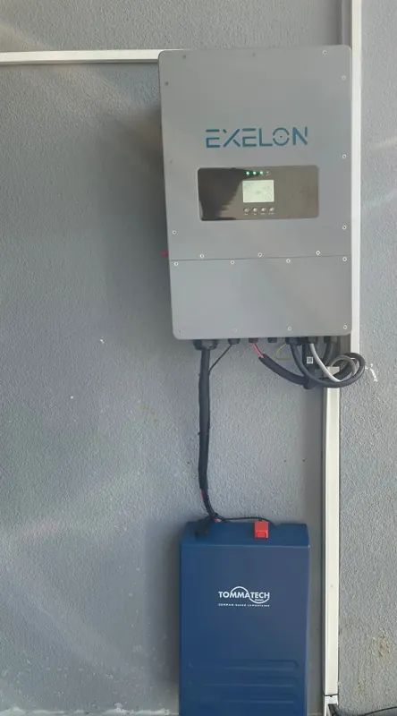 15 kW Trifaze Hibrit Güneş Paneli + 15 kWh Lityum Batarya