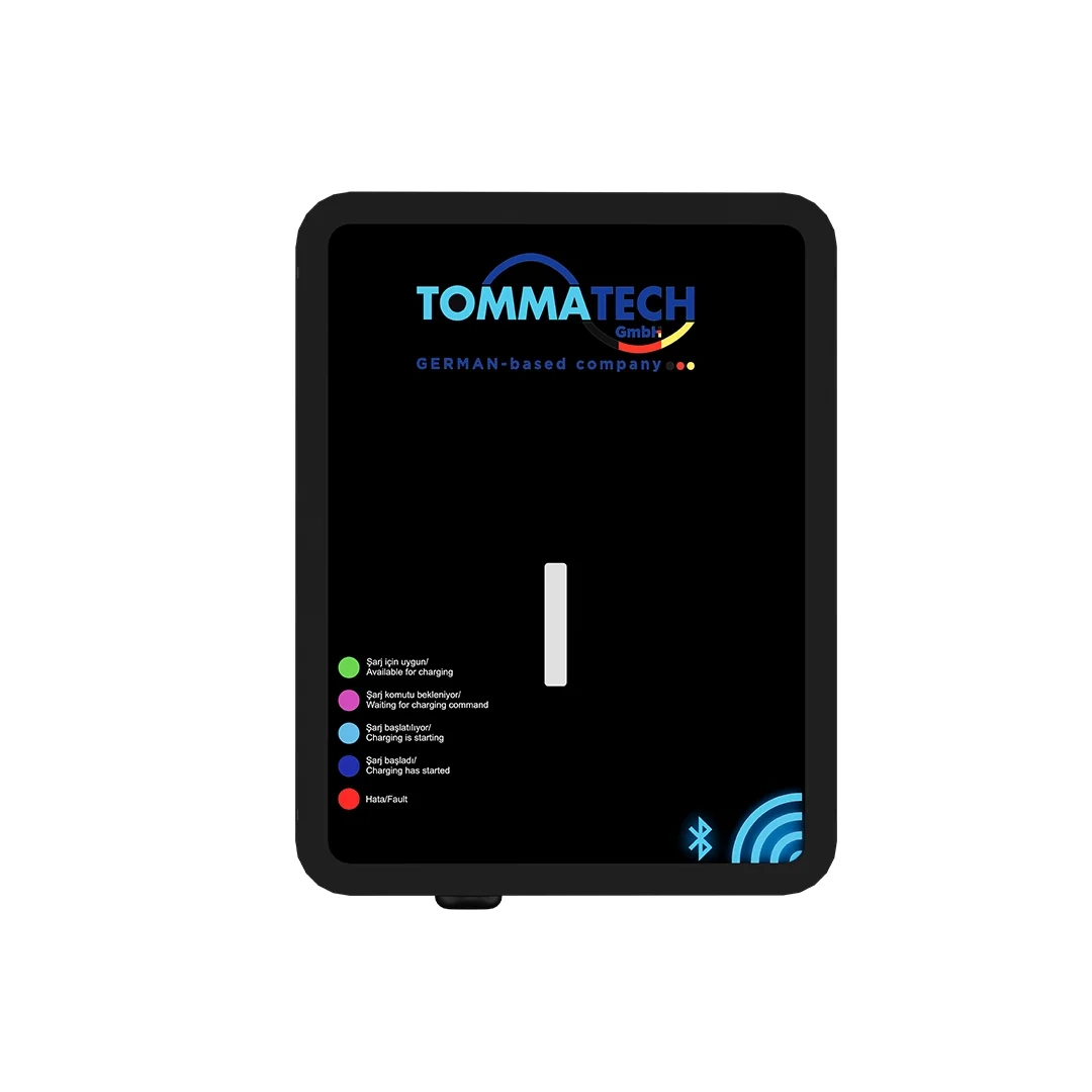 TommaTech Likya 22 kW AC Araç Şarj İstasyonu (Soketli, Wi-Fi)