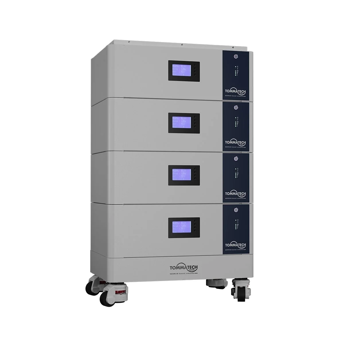 TommaTech Modüler Seri 25,6 V 204 Ah G2 Lityum Batarya (5,22 kWh) – görsel 4