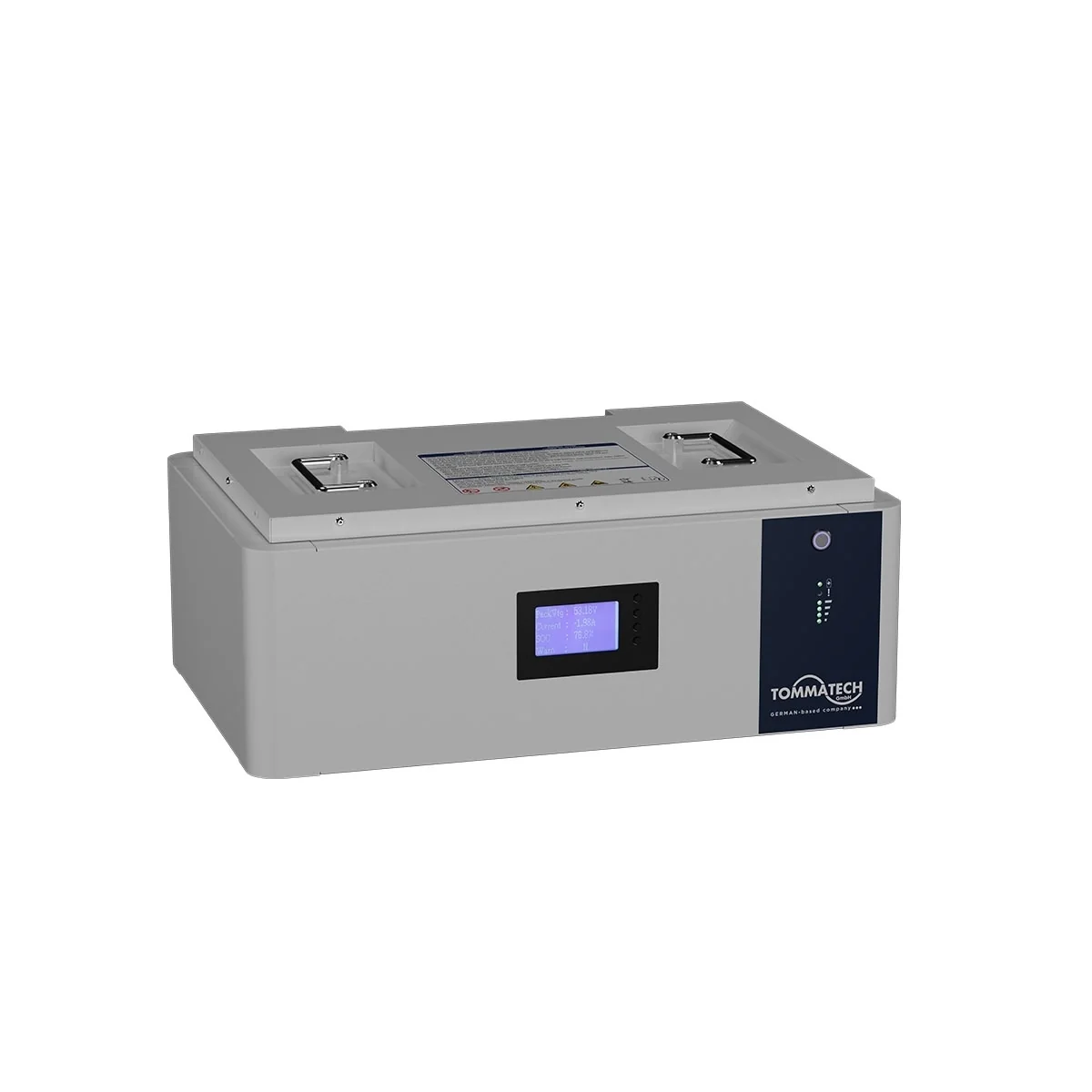 TommaTech Modüler Seri 25,6 V 204 Ah G2 Lityum Batarya (5,22 kWh)
