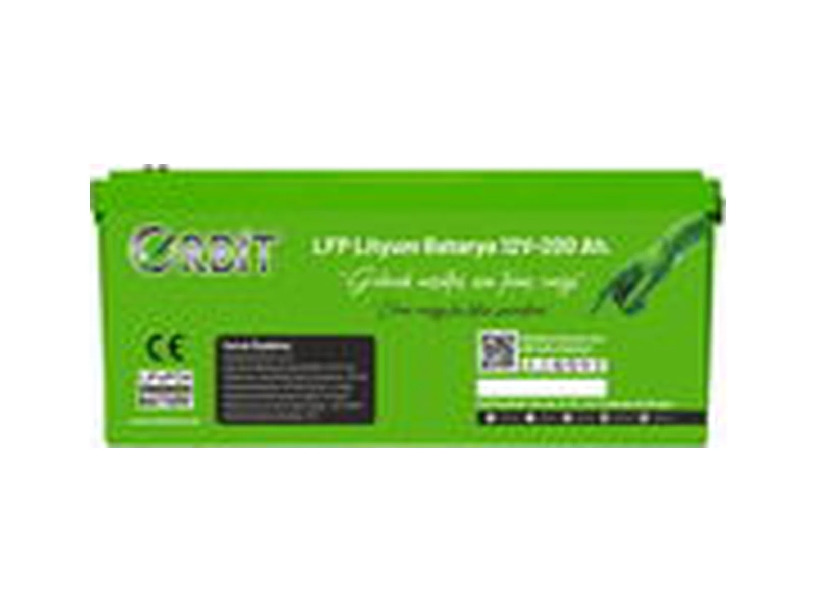 Orbit 12 V 200 Ah LiFePO4 Akü (ABS Kasa)
