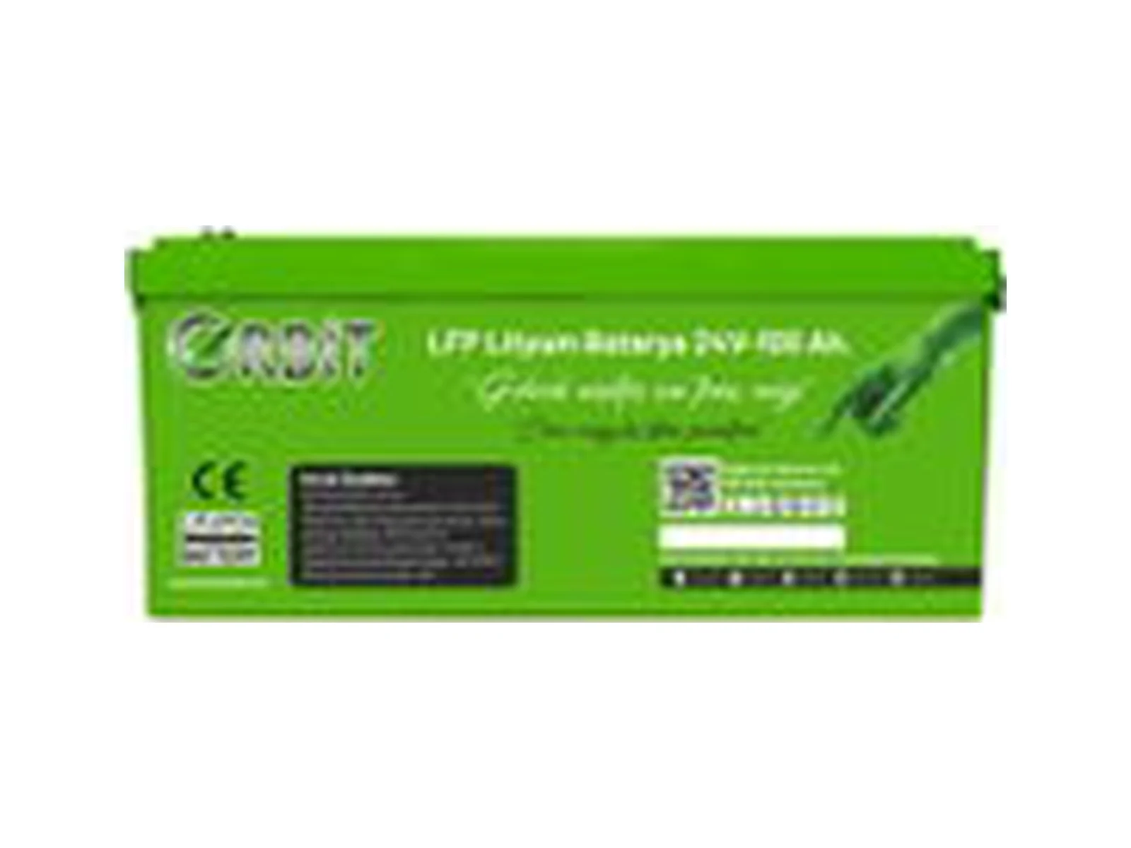 Orbit 24 V 100 Ah LiFePO4 Akü (ABS Kasa)