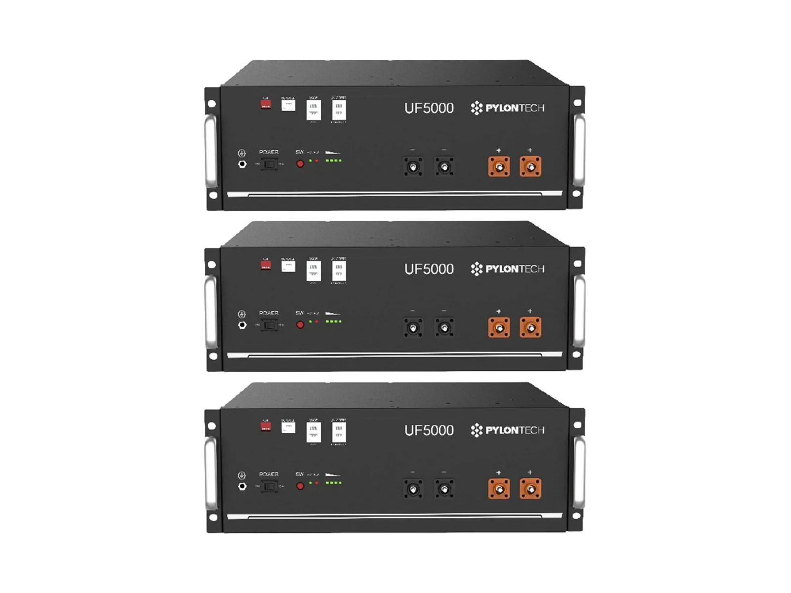 Pylontech UF5000 15,36 kWh Lityum Batarya Seti (3 × 5,12 kWh)