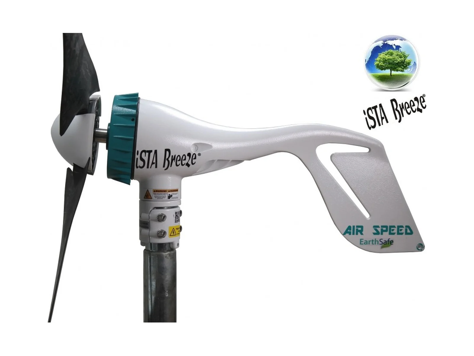 İsta Breeze Air Speed Rüzgar Türbini 500 W (12 V / 24 V) – görsel 3