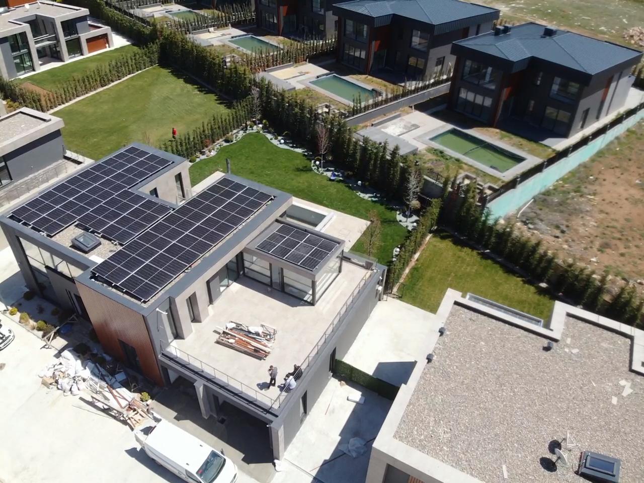 Ankara Gölbaşı İncek Villa GES ve Depolama Projesi