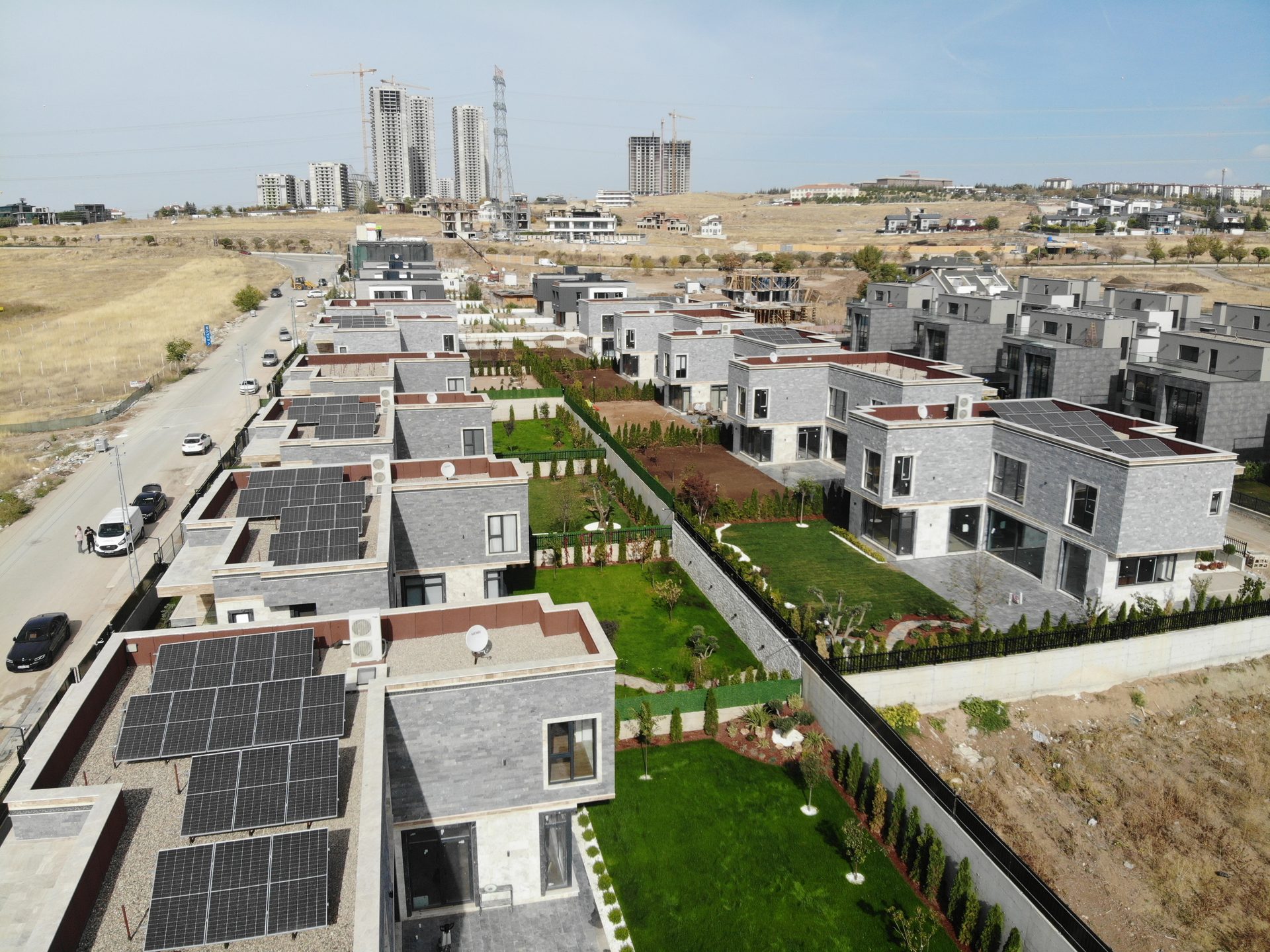 Ankara Beytepe La Perla Toplu Villa GES Projesi (80 kWp)