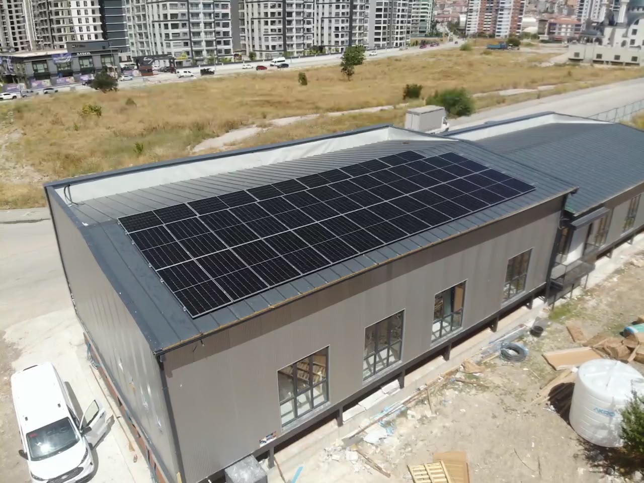 Ankara Keçiören Ovacık 21,76 kWp Hibrit İşyeri Çatı GES Projesi - 5. fotoğraf küçük resmi