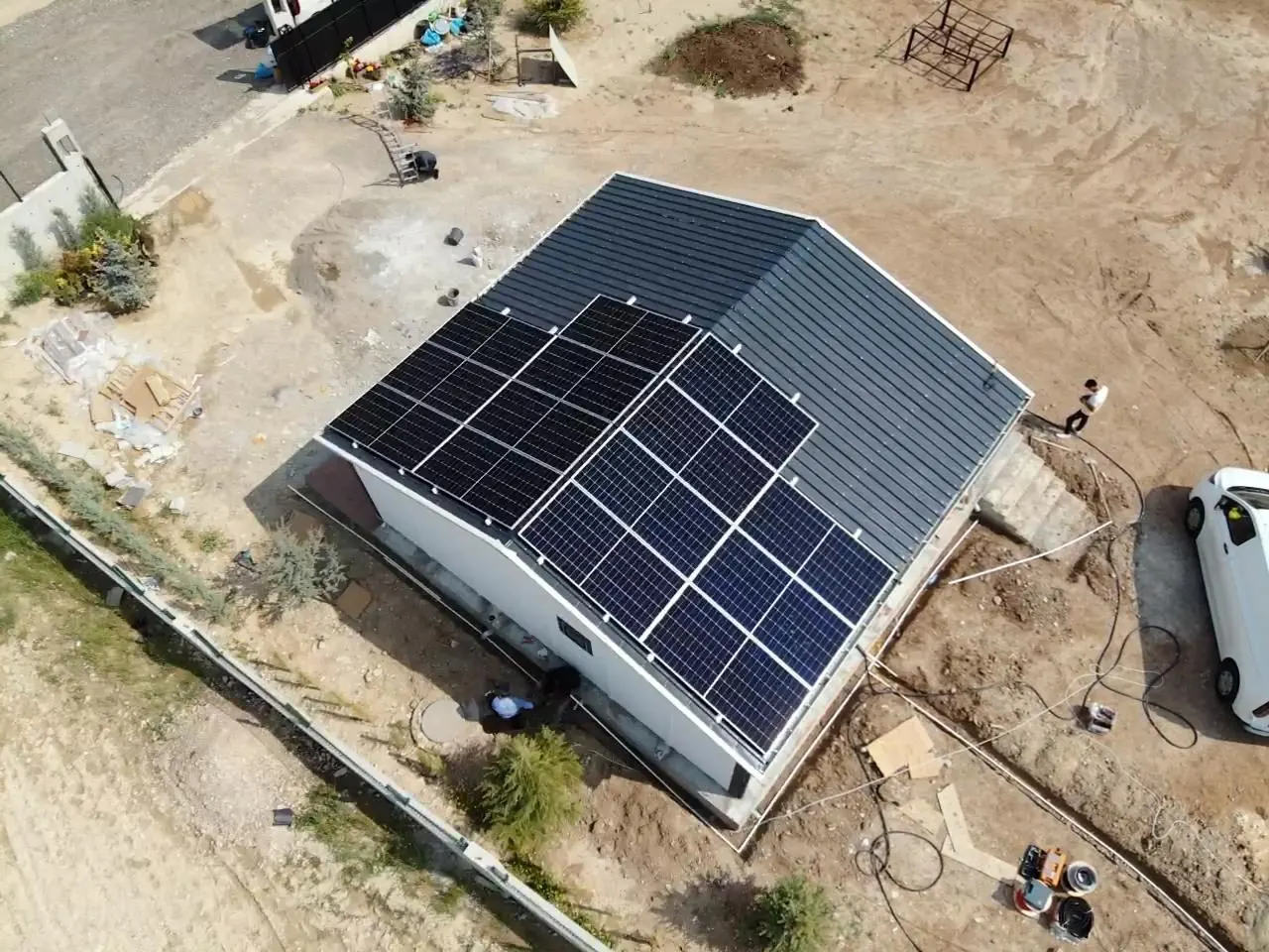 Ankara Gölbaşı Karşıyaka Off-Grid Güneş Enerjisi Sistemi - 3. fotoğraf küçük resmi