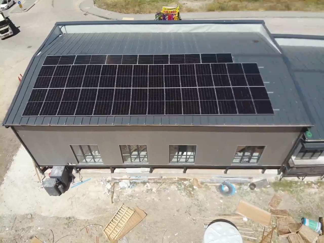 Ankara Keçiören Ovacık 21,76 kWp Hibrit İşyeri Çatı GES Projesi - 6. fotoğraf küçük resmi