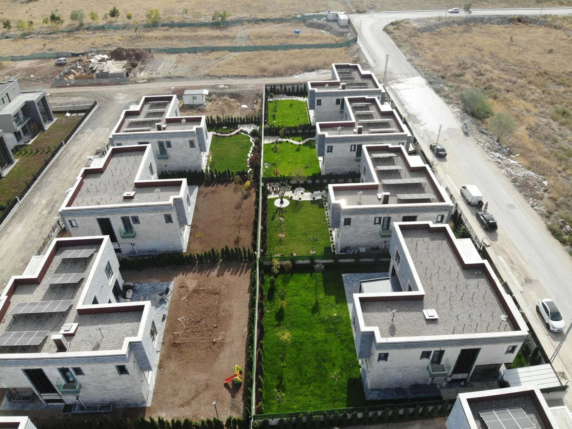 Ankara Beytepe La Perla Toplu Villa GES Projesi (80 kWp) - 2. fotoğraf küçük resmi