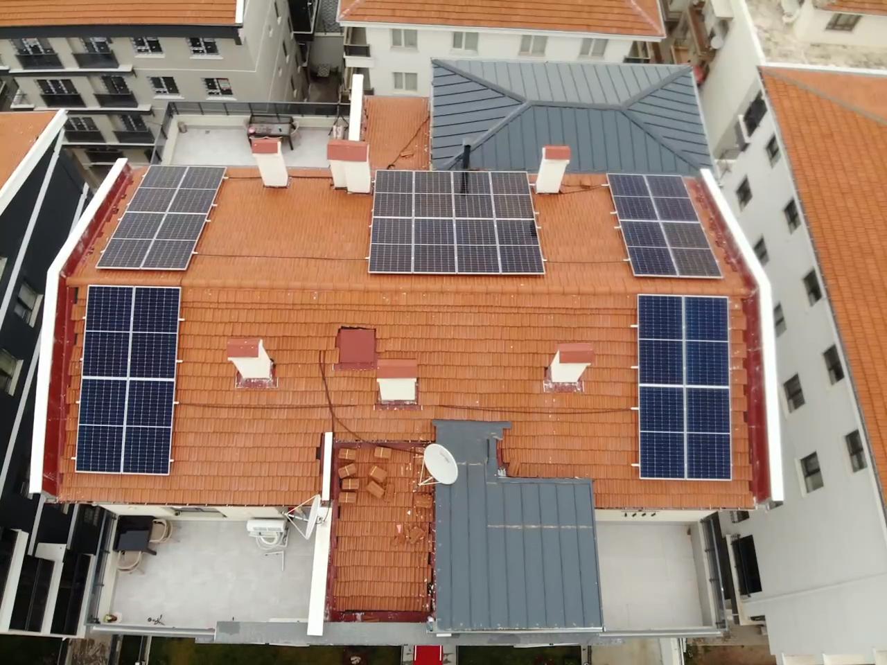 Ankara Altındağ Aydınlıkevler Apartman Çatı GES ve Depolama Projesi