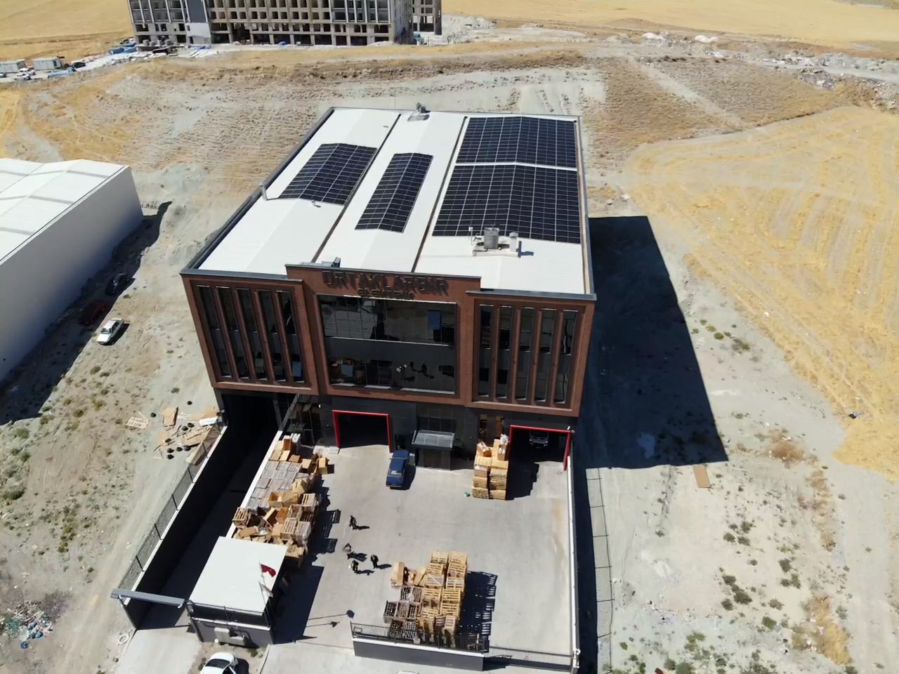 Ankara Yenimahalle Fabrika Çatı GES Projesi - 3. fotoğraf küçük resmi