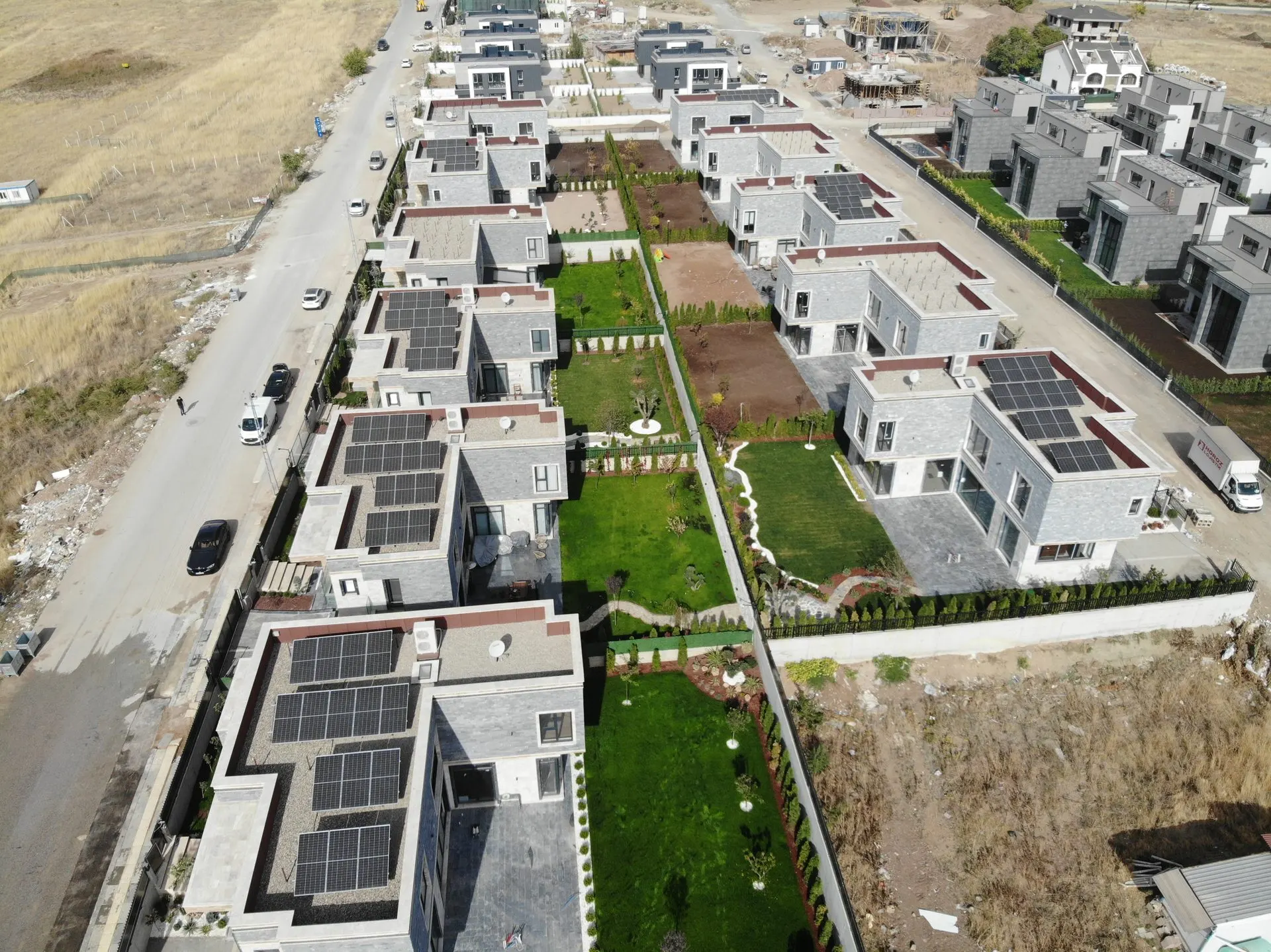 Ankara Beytepe La Perla Toplu Villa GES Projesi (80 kWp) - 4. fotoğraf küçük resmi