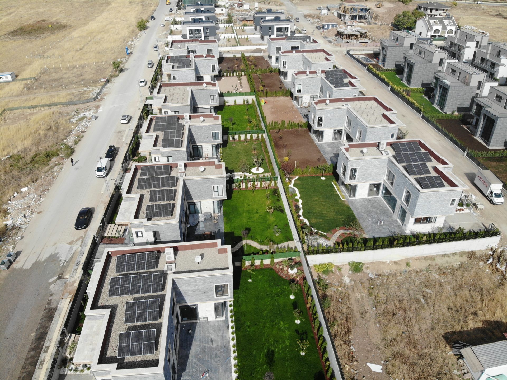 Ankara Beytepe La Perla Toplu Villa GES Projesi (80 kWp) - 4. fotoğraf küçük resmi