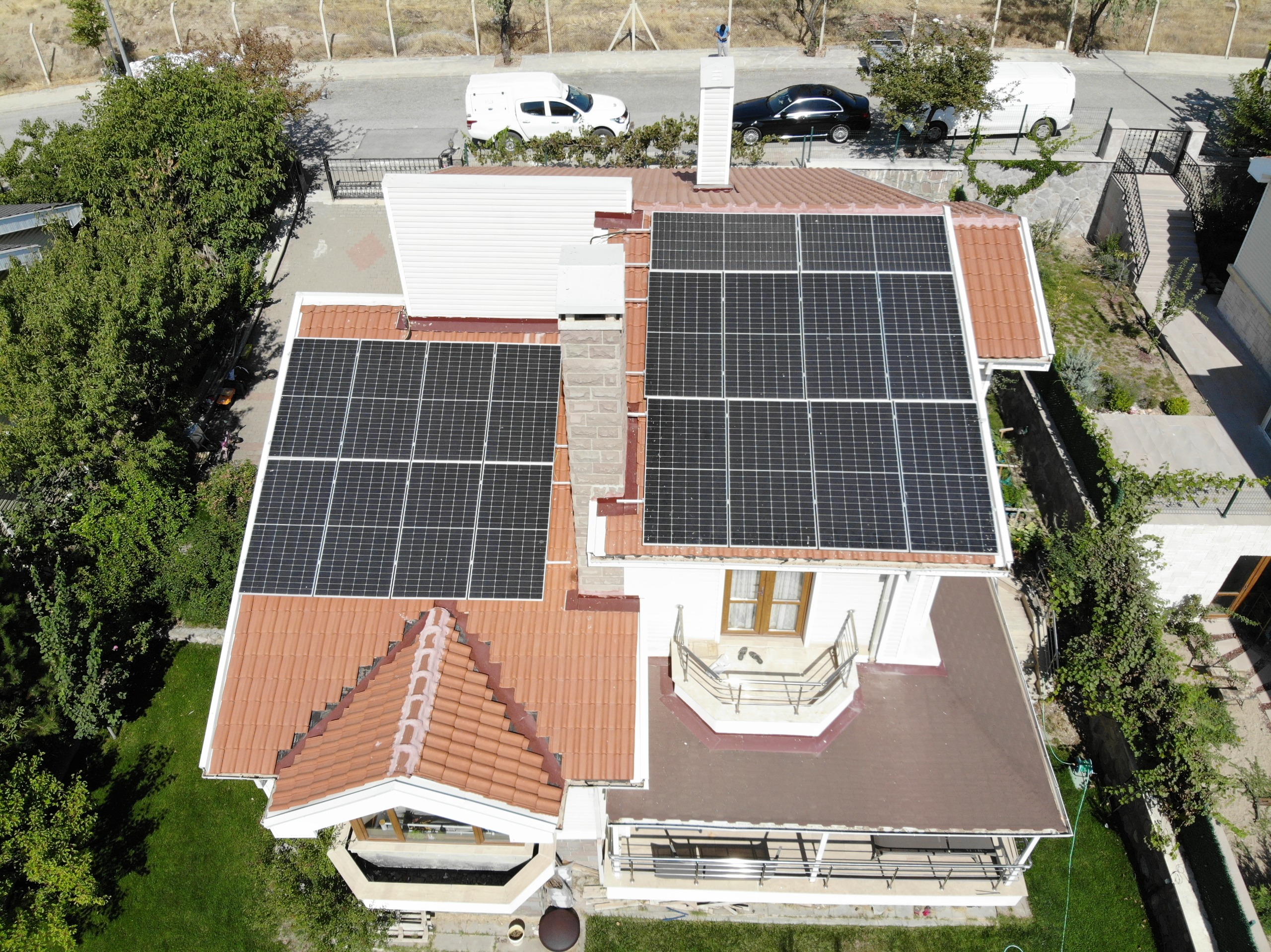 Ankara Villa Çatı GES Projesi