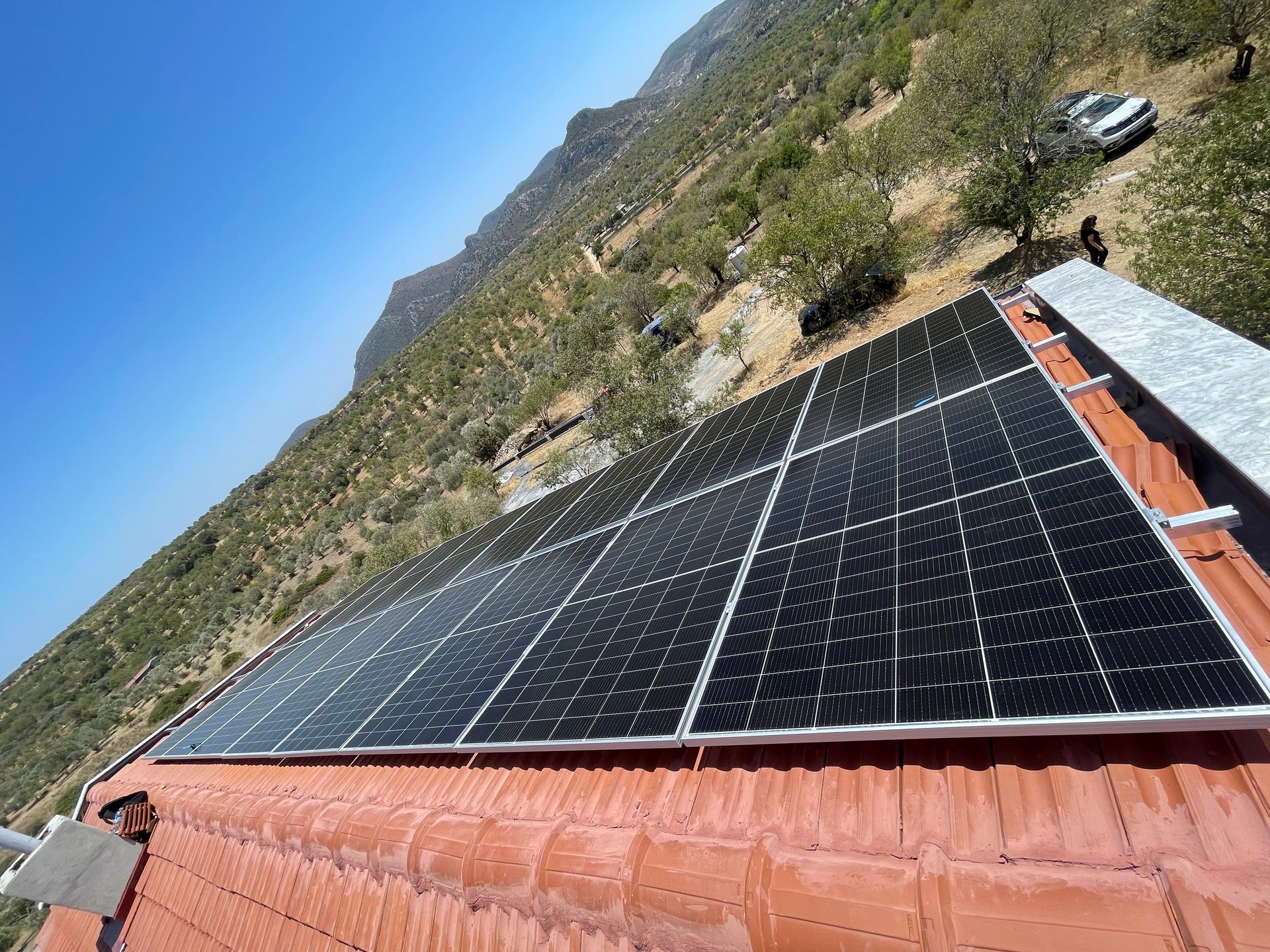 Muğla Datça 10 kW Villa GES Projesi - 2. fotoğraf küçük resmi