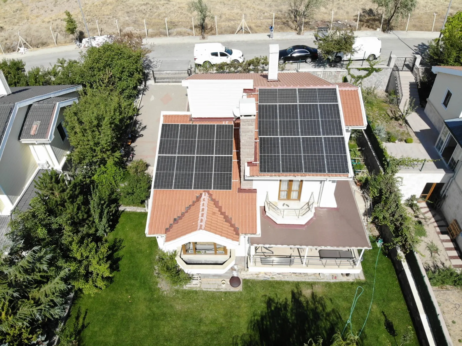 Ankara Villa Çatı GES Projesi - 1. fotoğraf
