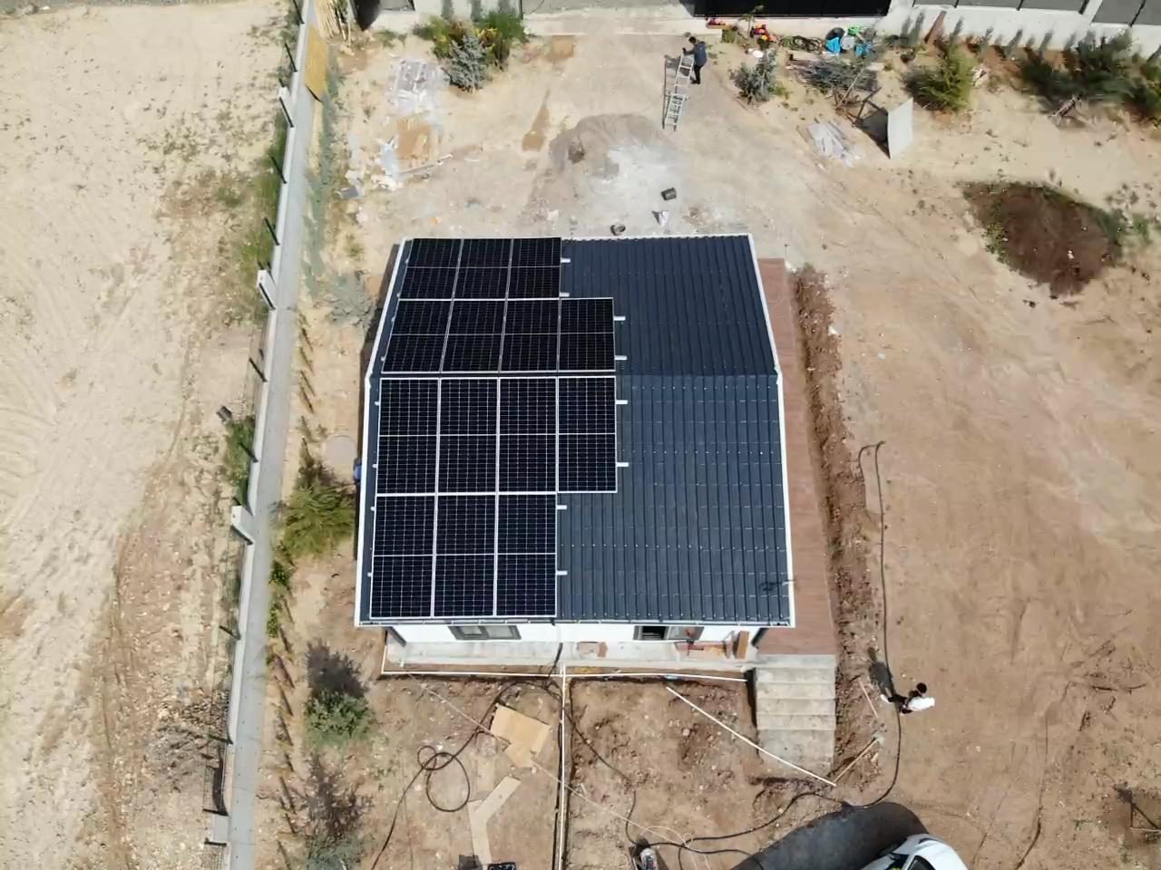 Ankara Gölbaşı Karşıyaka Off-Grid Güneş Enerjisi Sistemi - 1. fotoğraf