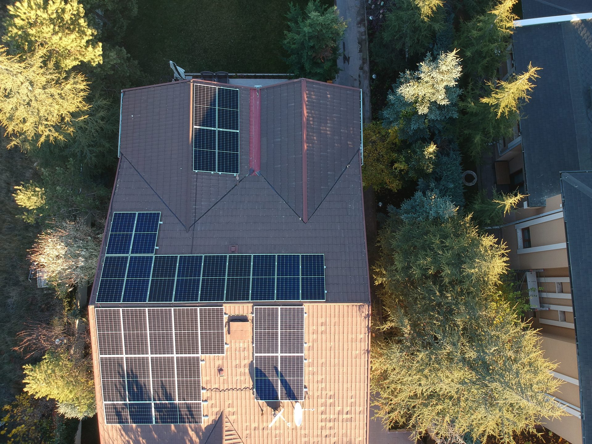 Ankara Gölbaşı İncek 10 kWp On-Grid GES Projesi - 1. fotoğraf