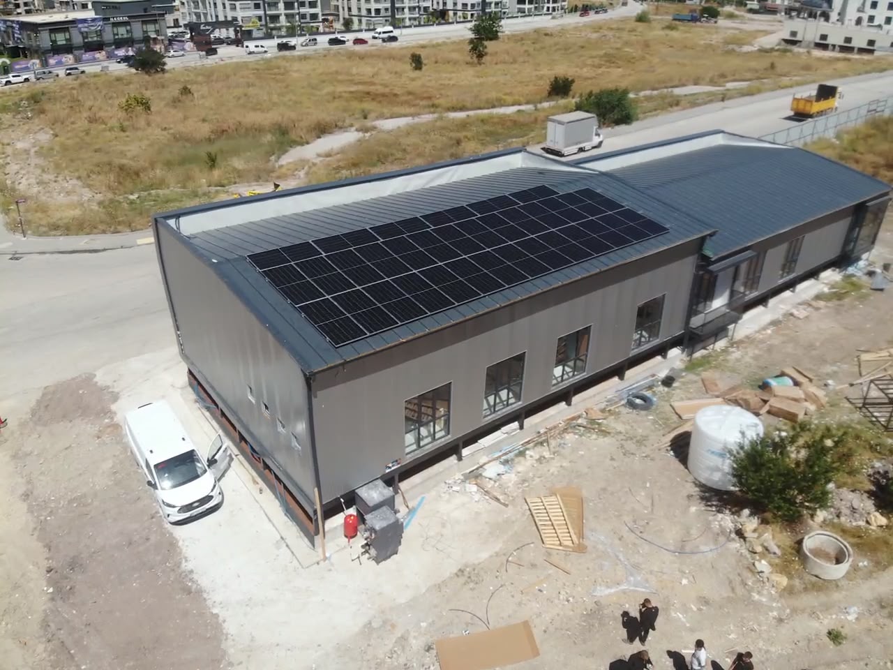 Ankara Keçiören Ovacık 21,76 kWp Hibrit İşyeri Çatı GES Projesi - 2. fotoğraf küçük resmi