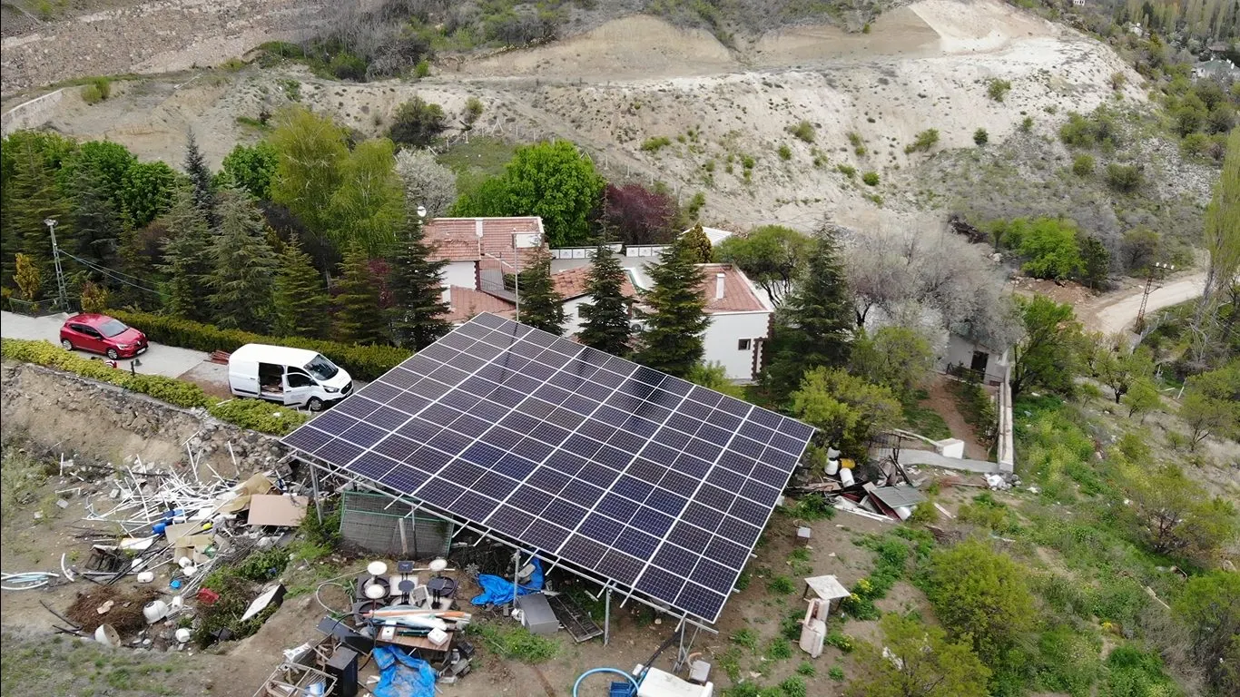 Ankara Ayaş Butik Otel 30 kWp Hibrit GES ve Batarya Projesi - 2. fotoğraf küçük resmi