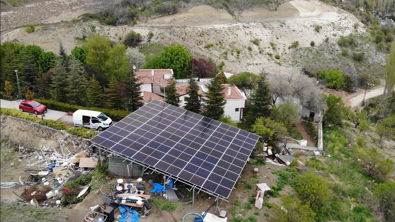Ankara Ayaş Butik Otel 30 kWp Hibrit GES ve Batarya Projesi - 2. fotoğraf küçük resmi
