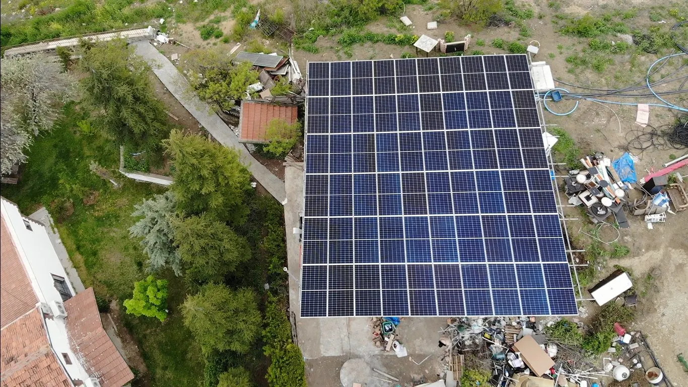 Ankara Ayaş Butik Otel 30 kWp Hibrit GES ve Batarya Projesi