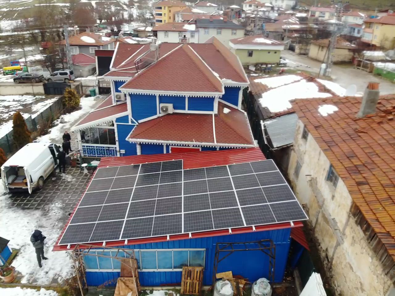 Çankırı Atkaracalar Villa GES Projesi