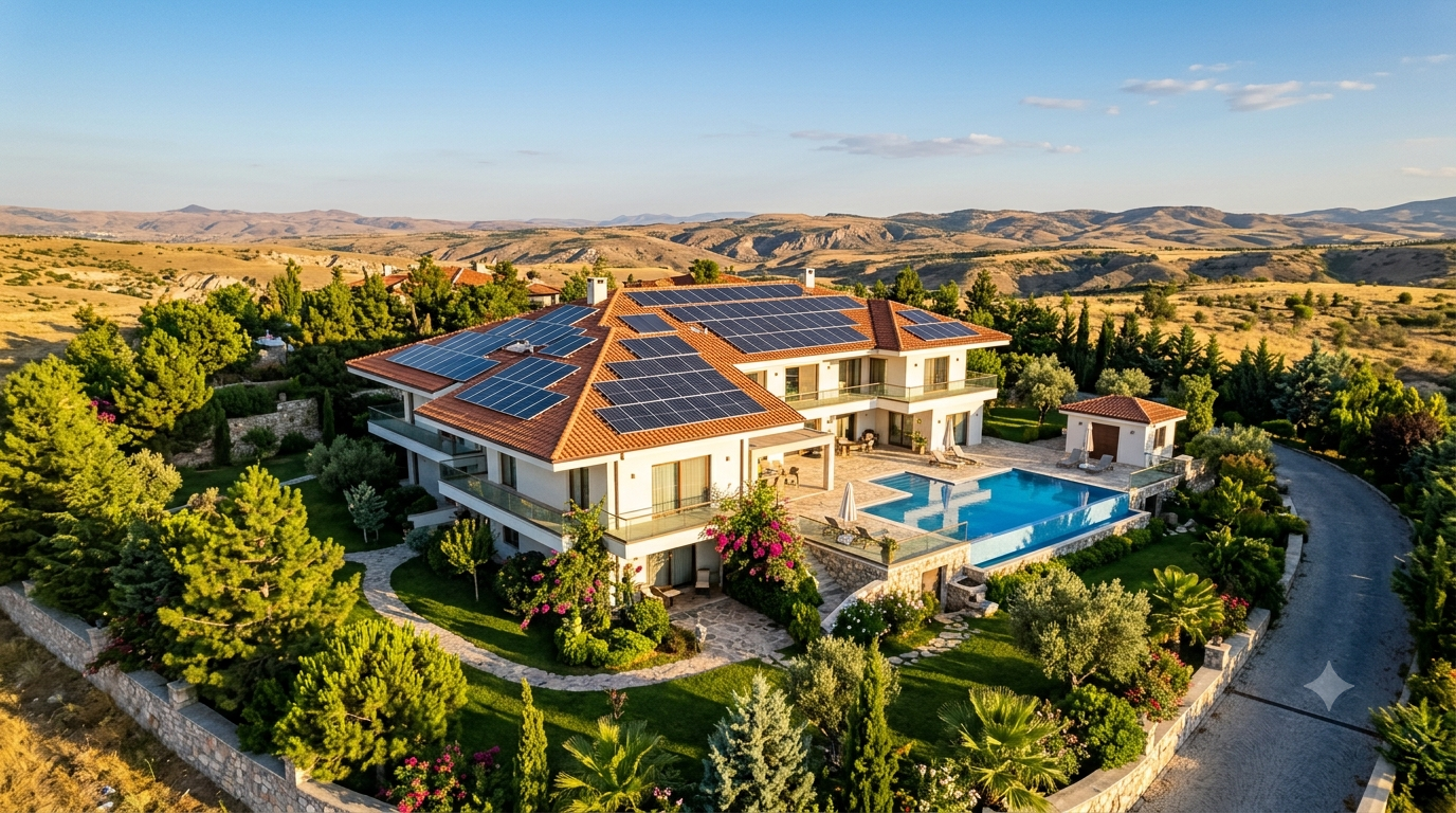 Mesken & Villa Çatı GES Sistemleri