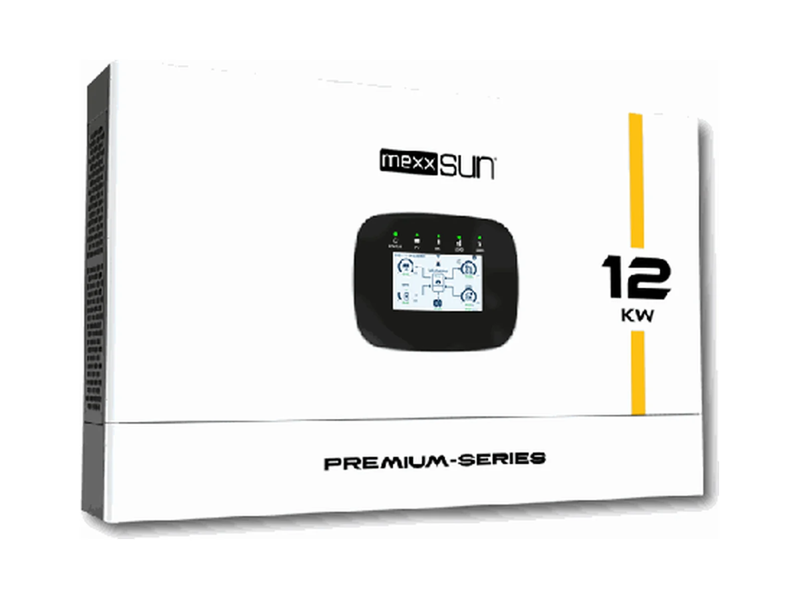 Mexxsun 12 kW Monofaze Off Grid Hibrit İnverter + 15,36 kWh Lityum Batarya Paketi – görsel 2