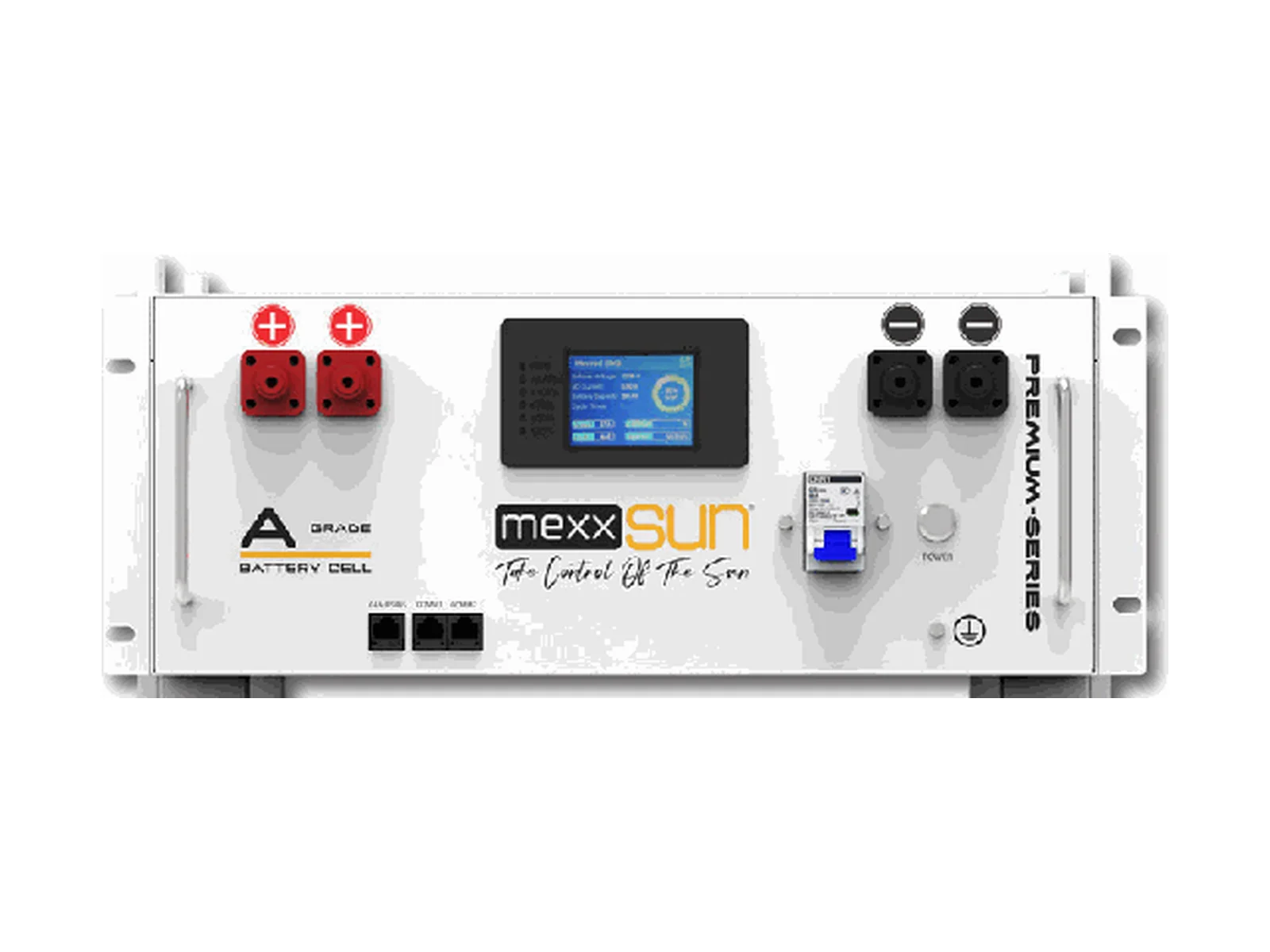 Mexxsun 6 kW Monofaze Off Grid Hibrit İnverter + 4,8 kWh Lityum Batarya Paketi – görsel 3
