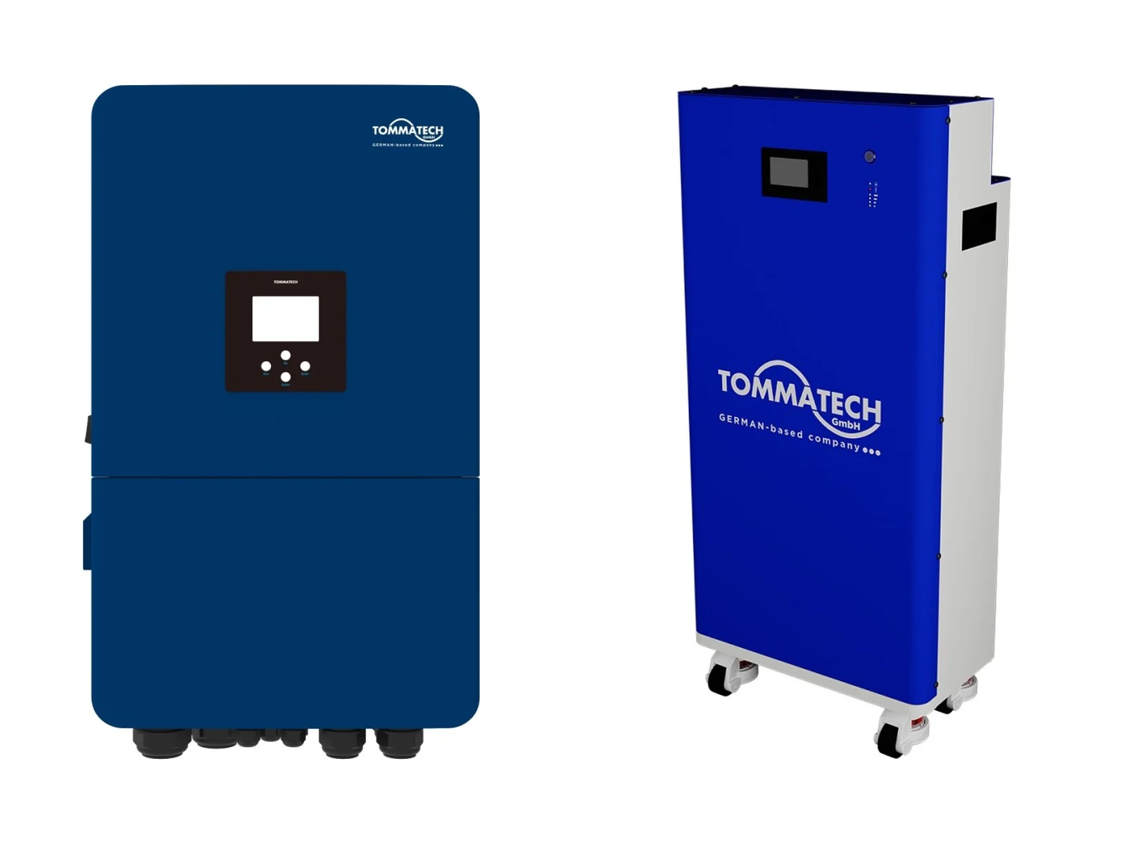 TommaTech 15 kW Trifaze Off Grid Hibrit İnverter + 14,34 kWh Lityum Batarya Paketi
